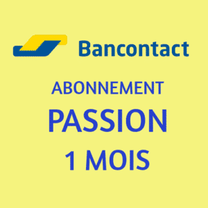 Abonnement PASSION 1 mois (paiement via bancontact)