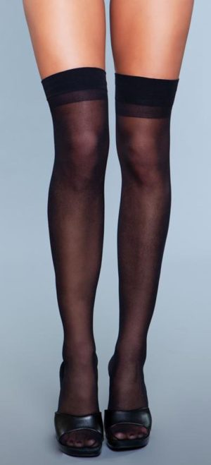 Pour me faire plaisir: Bas avec couture arrière Favorite Day - Noir
