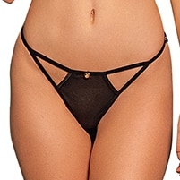 Pour me faire plaisir: String JULIE noir