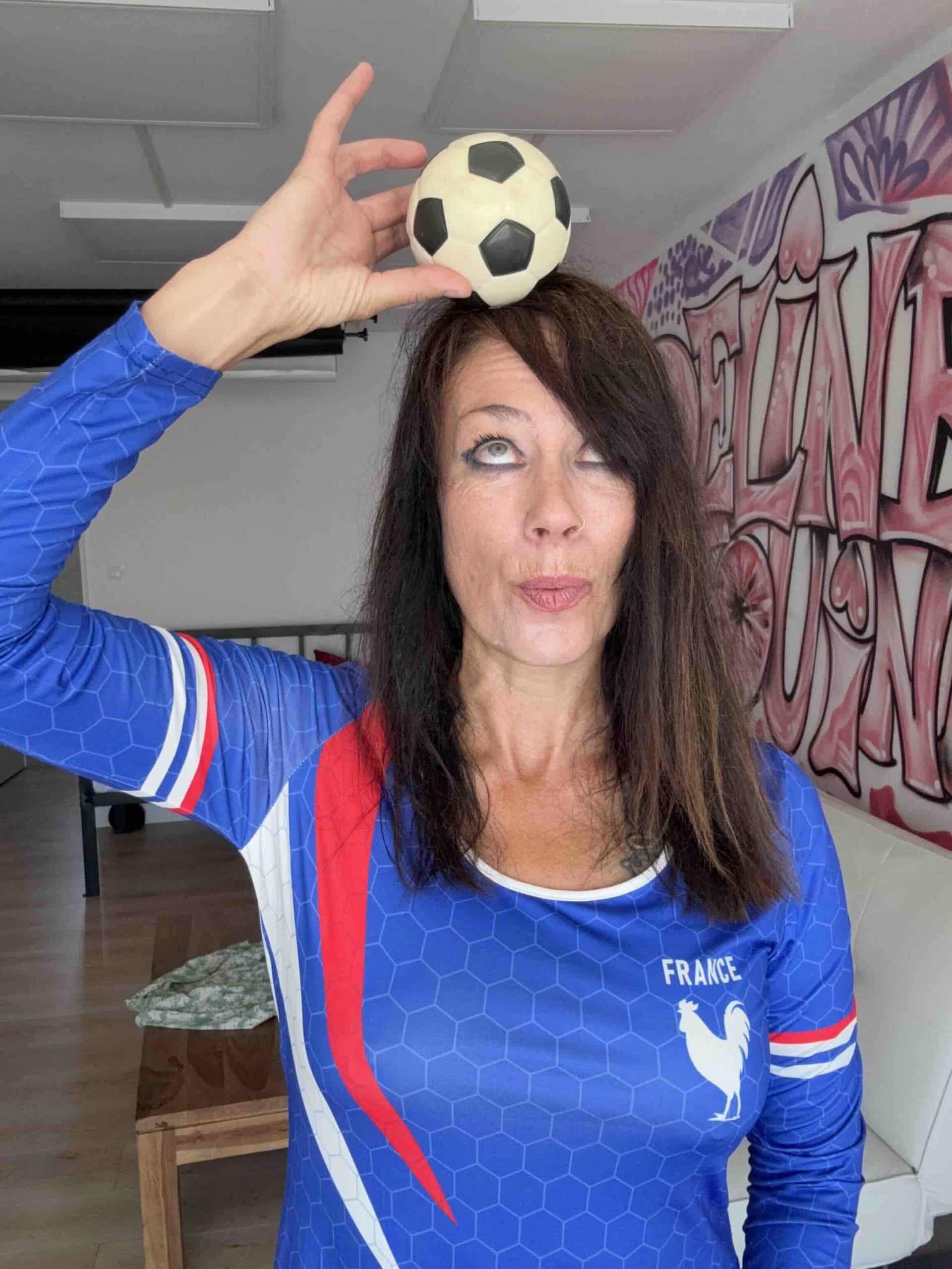 Supportrice des Bleus